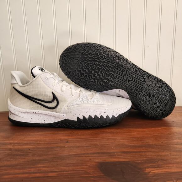 Nike Size 16M/17.5W Kyrie 4 TB Low‎ White New - Picture 7 of 12